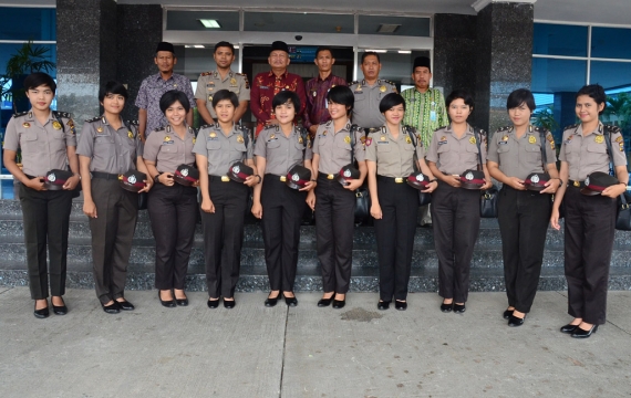 Herdi Sambut 10 Polwan Baru Polres Bengkalis